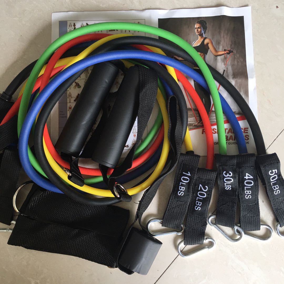 JMT-784458 Latex Resistance Training Bands for Stretching and Yoga Workouts