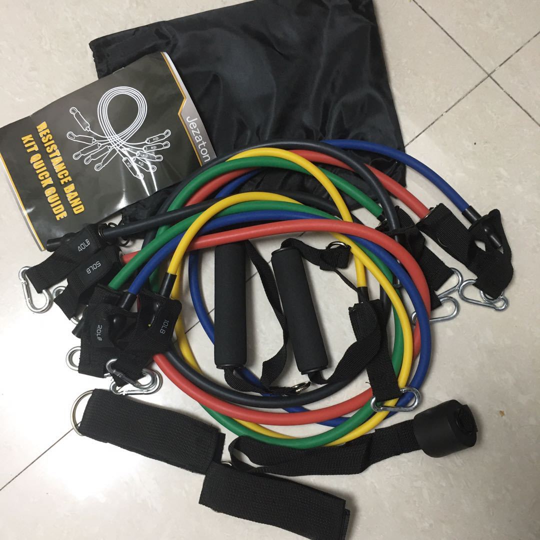 JMT-784458 Latex Resistance Training Bands for Stretching and Yoga Workouts