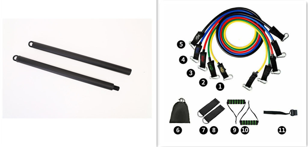 JMT-784458 Latex Resistance Training Bands for Stretching and Yoga Workouts