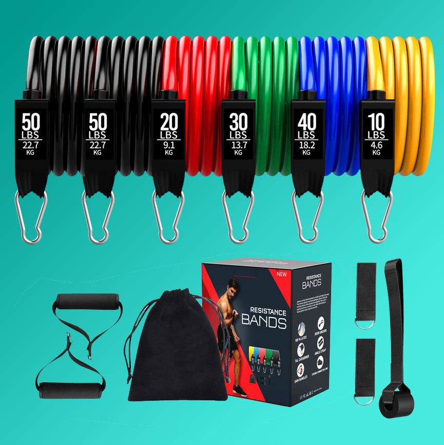 JMT-784458 Latex Resistance Training Bands for Stretching and Yoga Workouts