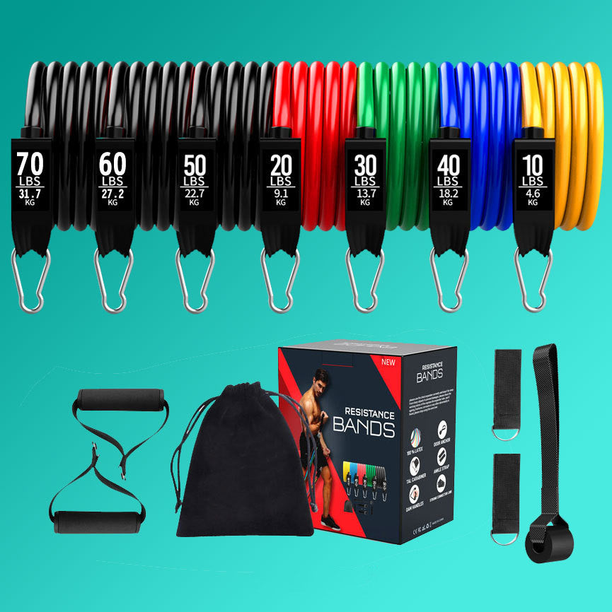 JMT-784458 Latex Resistance Training Bands for Stretching and Yoga Workouts