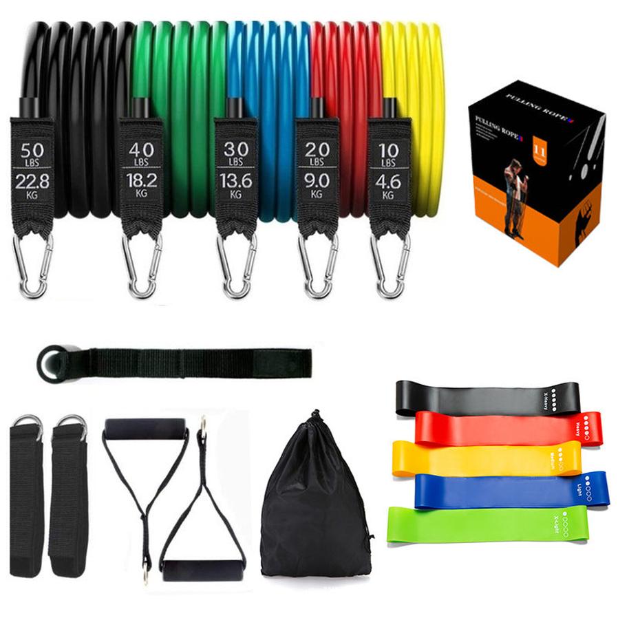 JMT-784458 Latex Resistance Training Bands for Stretching and Yoga Workouts