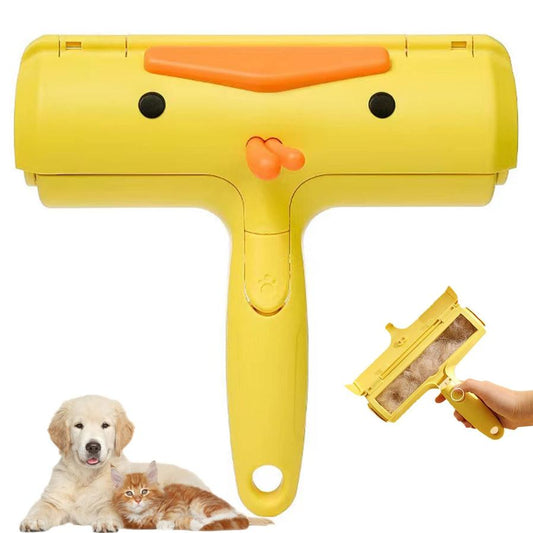 JMT-784458 Reusable Pet Hair Remover for Furniture, Bedding, and Car - Multi-Surface Lint Roller and Two-Way Fur Cleaning Tool