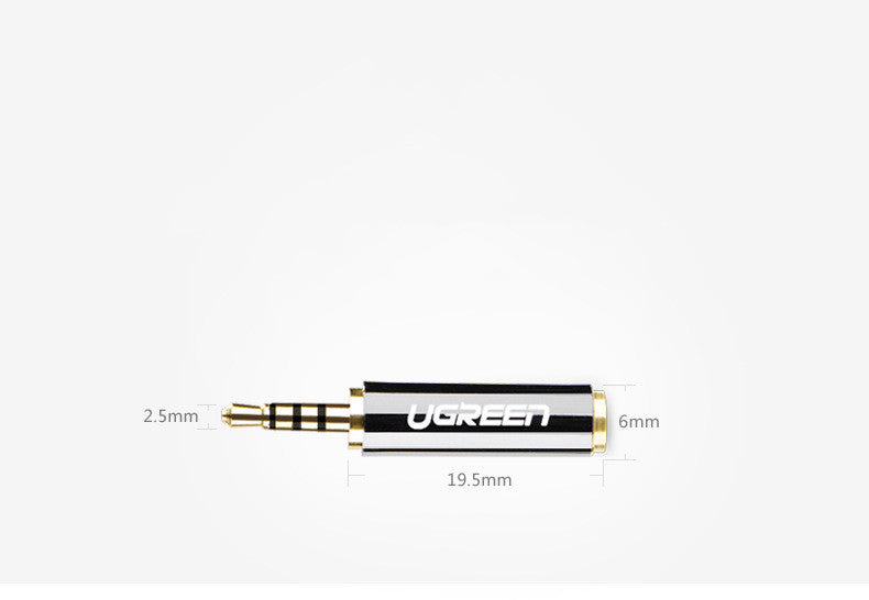 JMT-784714 2.5mm to 3.5mm Audio Adapter Cable - Pure Copper Connection for Headphone Conversion