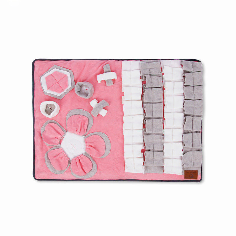 JMT-785354 Bite-Resistant Pet Sniffing Pad for Dog Training - Available in Light Blue, Pink, Dark Blue