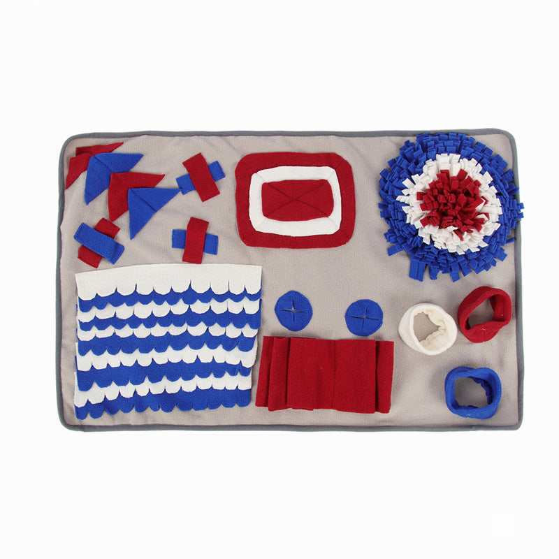 JMT-785354 Bite-Resistant Pet Sniffing Pad for Dog Training - Available in Light Blue, Pink, Dark Blue