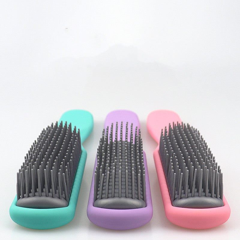 JMT-785354 Nine-Row Hair Styling and Scalp Massage Comb in Multiple Colors