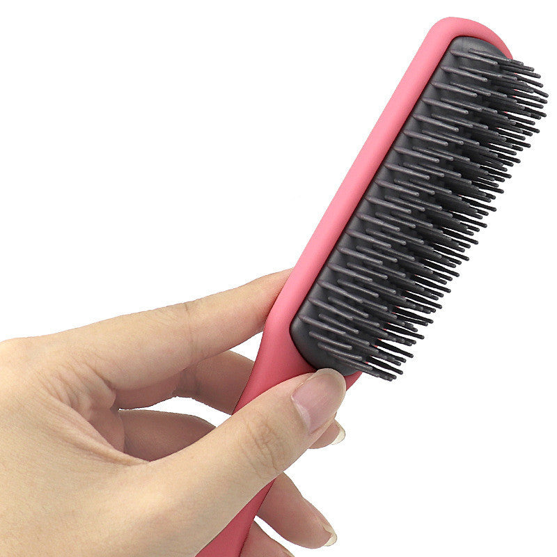 JMT-785354 Nine-Row Hair Styling and Scalp Massage Comb in Multiple Colors