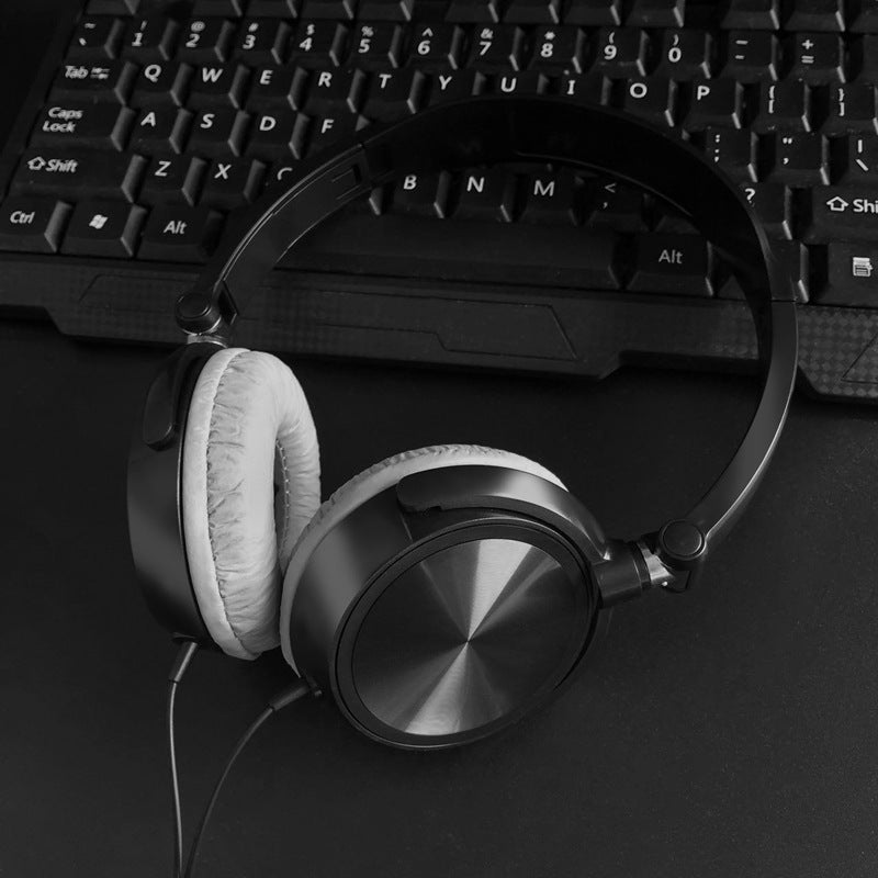 JMT-786698 Wired Bass Headphones with In-Line Microphone and 1.2m Cable - Excellent Sound Quality
