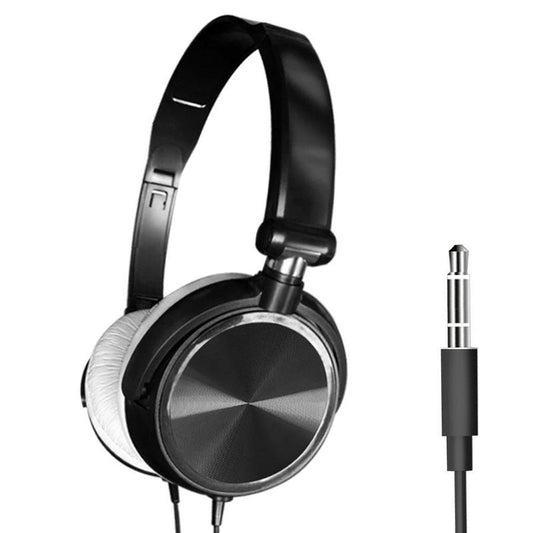 JMT-786698 Wired Bass Headphones with In-Line Microphone and 1.2m Cable - Excellent Sound Quality