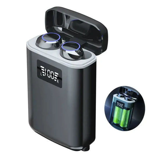 JMT-786698 Wireless Earbuds with Power Bank Function - IPX7 Waterproof Mini Stereo In-Ear Headphones with 4000mAh Battery