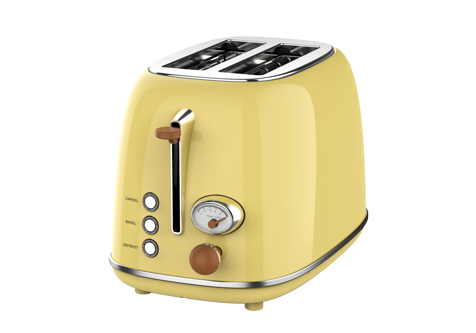 JMT-787338 2-Slice Retro Design Toaster for Kitchen and Home Use