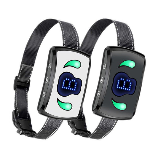 JMT-787338 Rechargeable Waterproof Dog Bark Control Collar with Adjustable Sensitivity