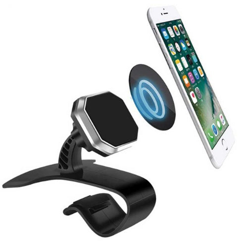 JMT-787530 Magnetic Car Phone Holder for Dashboard - Universal Cell Phone Bracket for Navigation and HUD