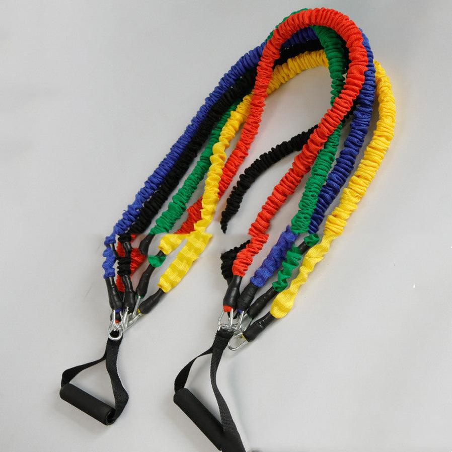 JMT-787722 Latex Resistance Band Set for Indoor Fitness and Sports Training