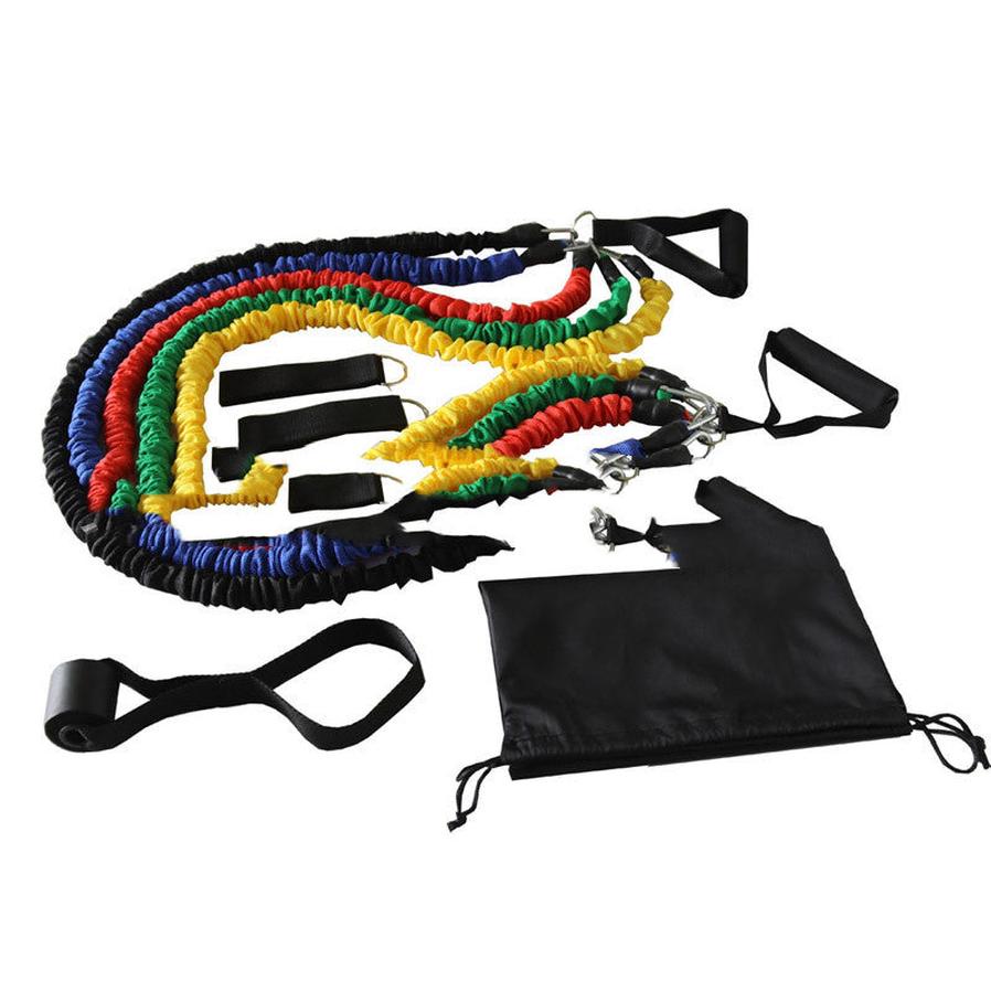 JMT-787722 Latex Resistance Band Set for Indoor Fitness and Sports Training
