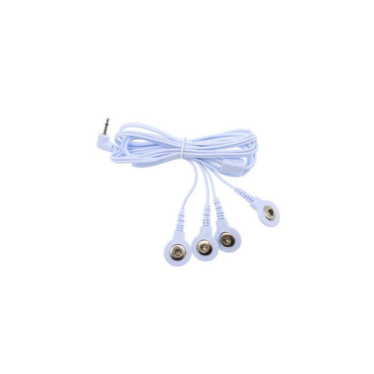 JMT-787850 Electrotherapy Electrode Cables for Massage & Relaxation - 2 or 4 Button Options Available
