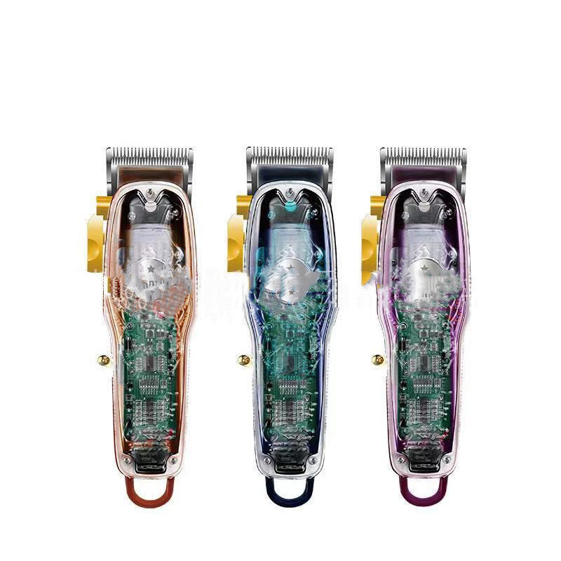 JMT-787914 Transparent Electric Body Clippers with Rechargeable Battery and LCD Display, Waterproof Free, Available in Multiple Colors