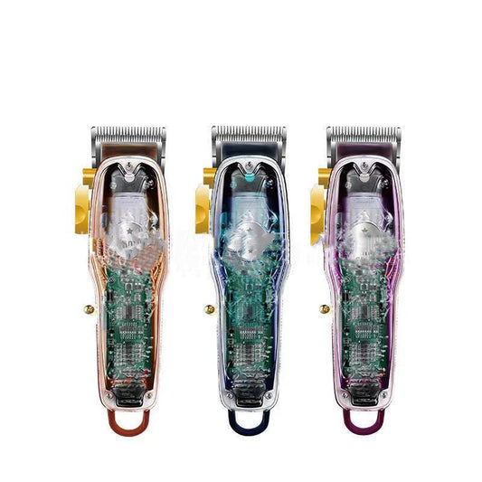JMT-787914 Transparent Electric Body Clippers with Rechargeable Battery and LCD Display, Waterproof Free, Available in Multiple Colors