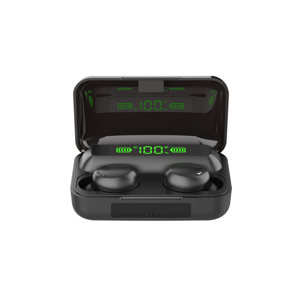 JMT-788170 Bluetooth Headset with Digital Display, 10m Range, Voice Control, Call Function, Music Support, Multi-Point Connection