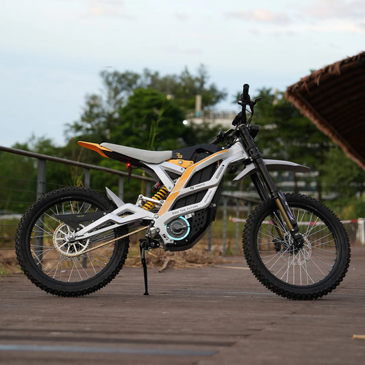JMT-788426 8000W Off-Road Electric Dirt Bike with 72V 35Ah Battery, 74.5 miles Range , Top Speed 27.9 mph