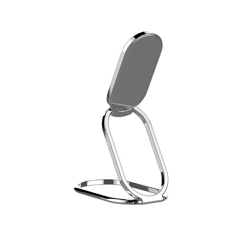 JMT-788682 Folding Magnetic Ring Phone Holder for Desktop – Metal and Aluminum Alloy in Rose Gold, Silver, and Black