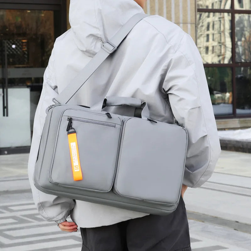 JMT-789002 Multi-Functional Waterproof Computer Backpack with USB Charging for Business, School, and Travel