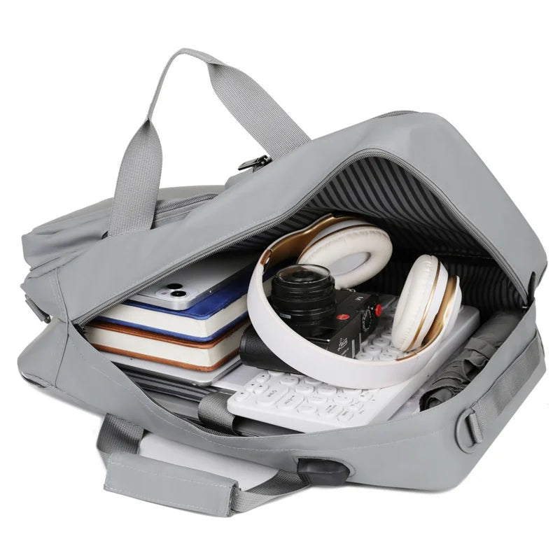JMT-789002 Multi-Functional Waterproof Computer Backpack with USB Charging for Business, School, and Travel