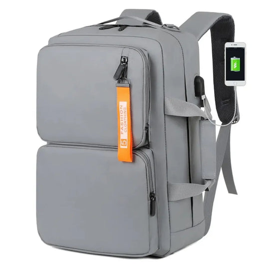 JMT-789002 Multi-Functional Waterproof Computer Backpack with USB Charging for Business, School, and Travel