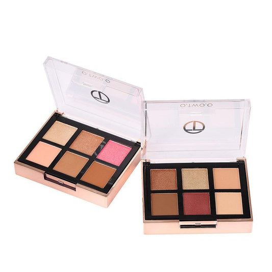 JMT-789258 O.TWO.O 8-Color Eyeshadow Palette for Even Skin Tone and Concealment