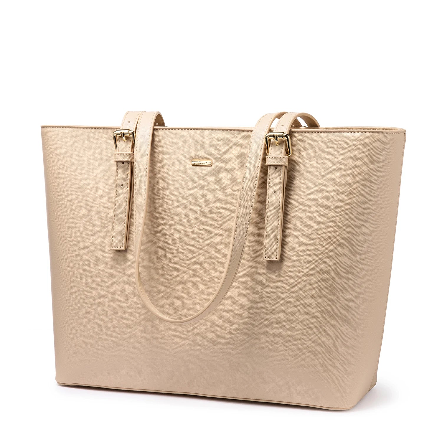 JMT-789642 Stylish PU Leather Handbag for 15.6 Inch Laptops - Elegant Women's Laptop Tote