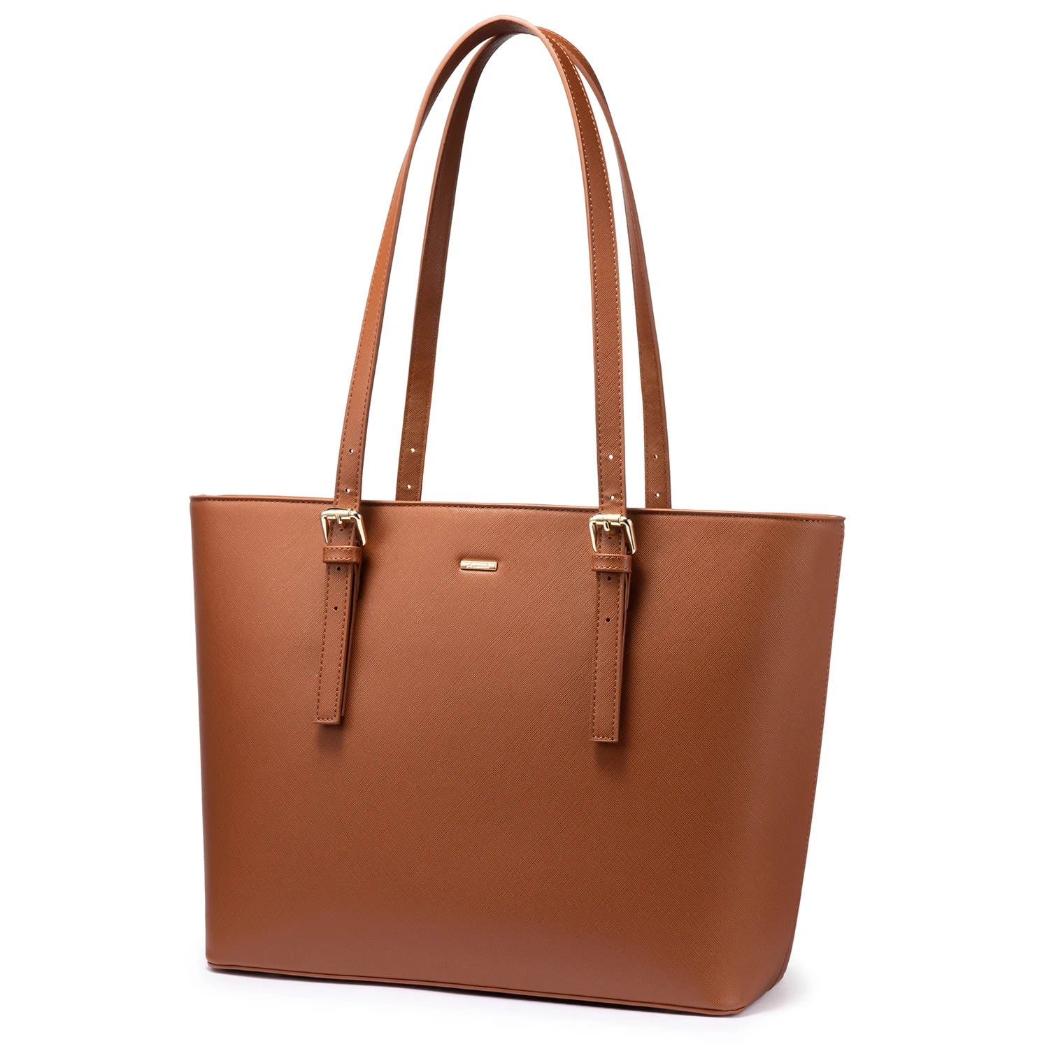 JMT-789642 Stylish PU Leather Handbag for 15.6 Inch Laptops - Elegant Women's Laptop Tote