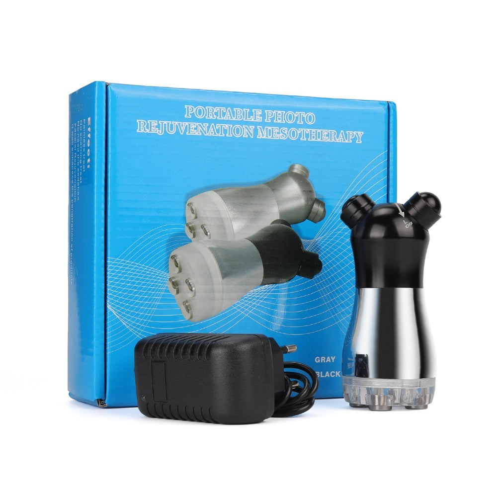 JMT-789962 RF Radio Frequency Facial Massager with LED Photon Therapy for Skin Rejuvenation