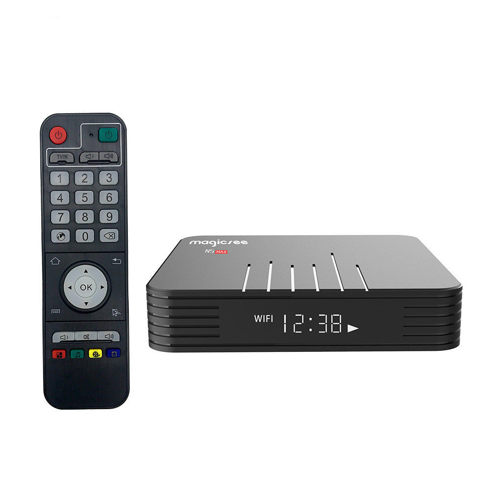 JMT-790154 N5 MAX+ S905X3 Android Network Player with 4GB RAM and 64GB Storage - HDMI TV Box