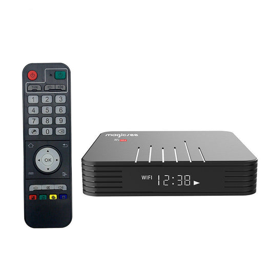 JMT-790154 N5 MAX+ S905X3 Android Network Player with 4GB RAM and 64GB Storage - HDMI TV Box