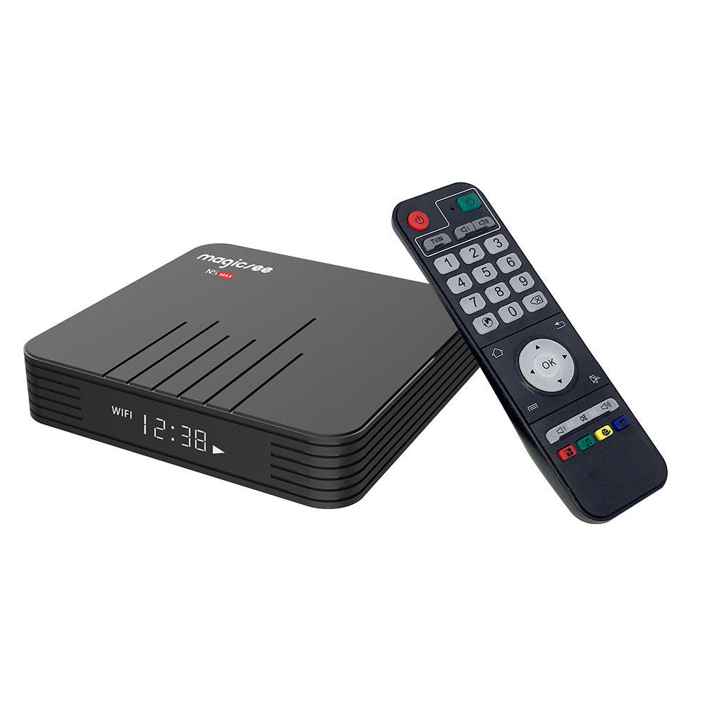JMT-790154 N5 MAX+ S905X3 Android Network Player with 4GB RAM and 64GB Storage - HDMI TV Box