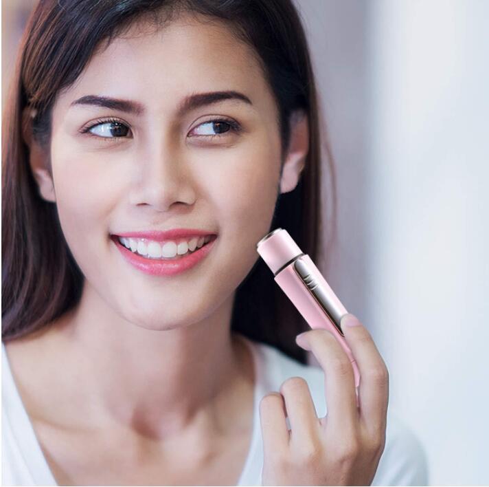 JMT-790218 Compact Pink Mini Shaver for Whole Body Shaving and Cleansing – Model XD-3002