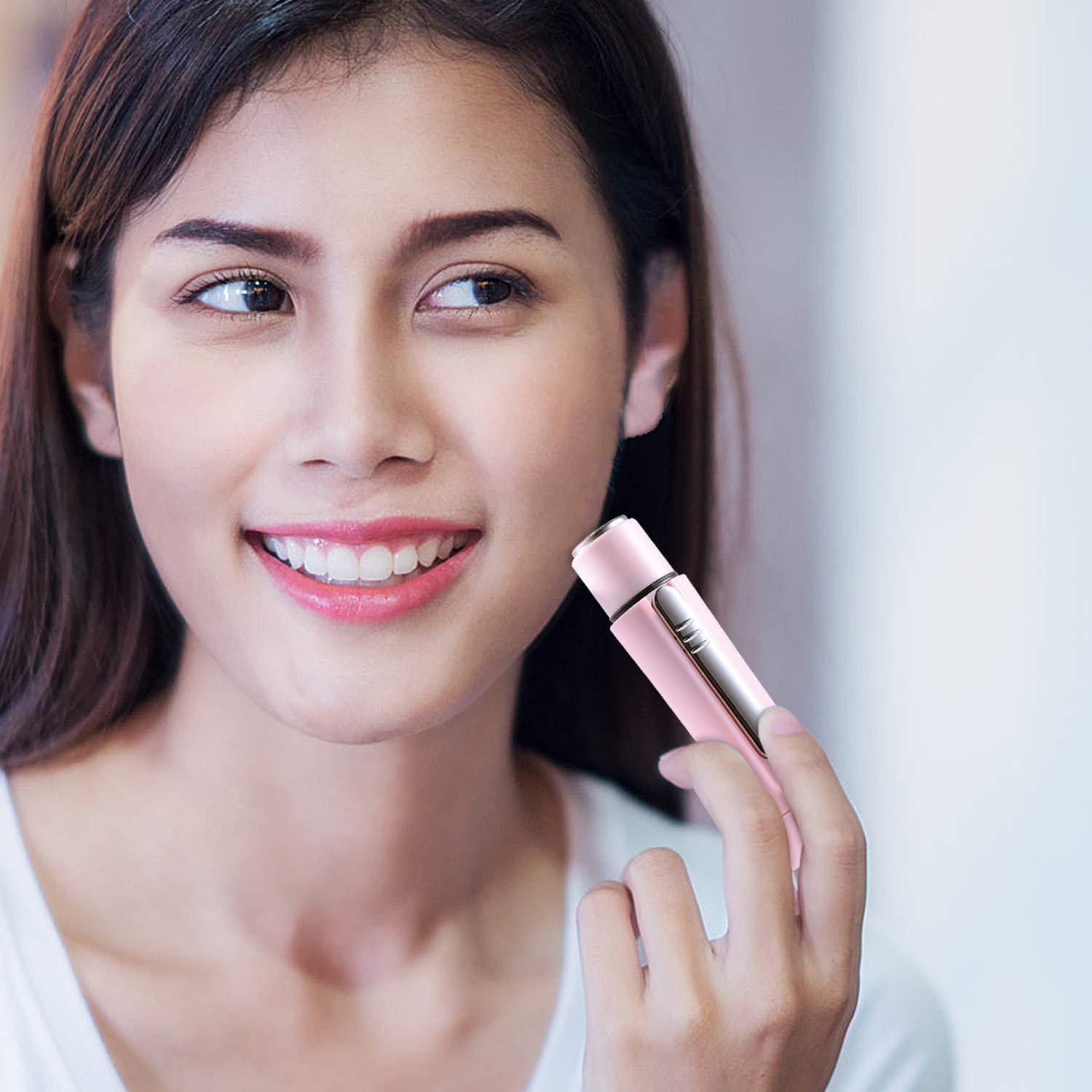 JMT-790218 Compact Pink Mini Shaver for Whole Body Shaving and Cleansing – Model XD-3002