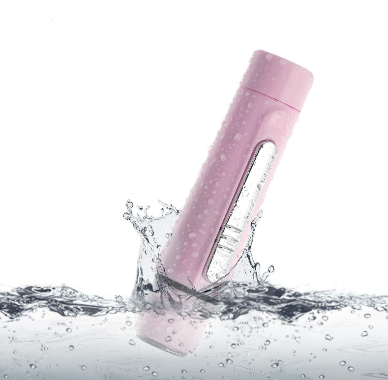 JMT-790218 Compact Pink Mini Shaver for Whole Body Shaving and Cleansing – Model XD-3002