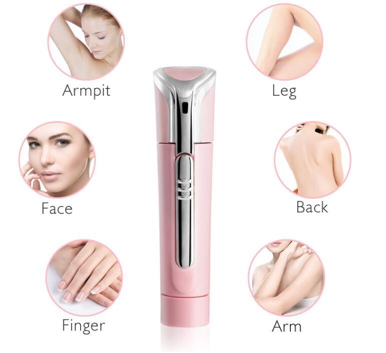 JMT-790218 Compact Pink Mini Shaver for Whole Body Shaving and Cleansing – Model XD-3002