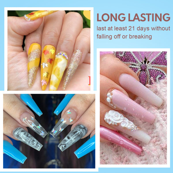 JMT-790282 20-Color Acrylic Nail Dip Kit with UV Light, Drill, Base & Top Coat for DIY Nail Art