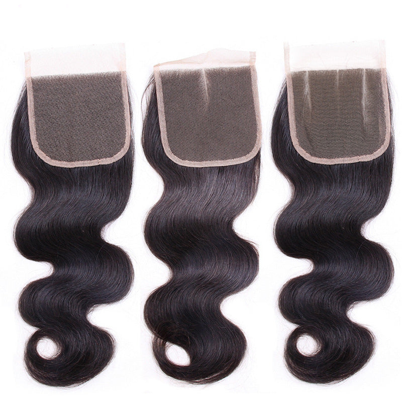 JMT-790666 Real Human Hair Body Wave 4X4 Lace Closure - Multiple Lengths Available