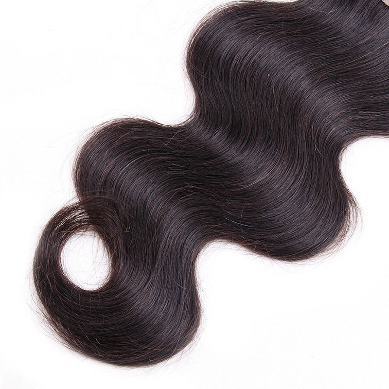JMT-790666 Real Human Hair Body Wave 4X4 Lace Closure - Multiple Lengths Available