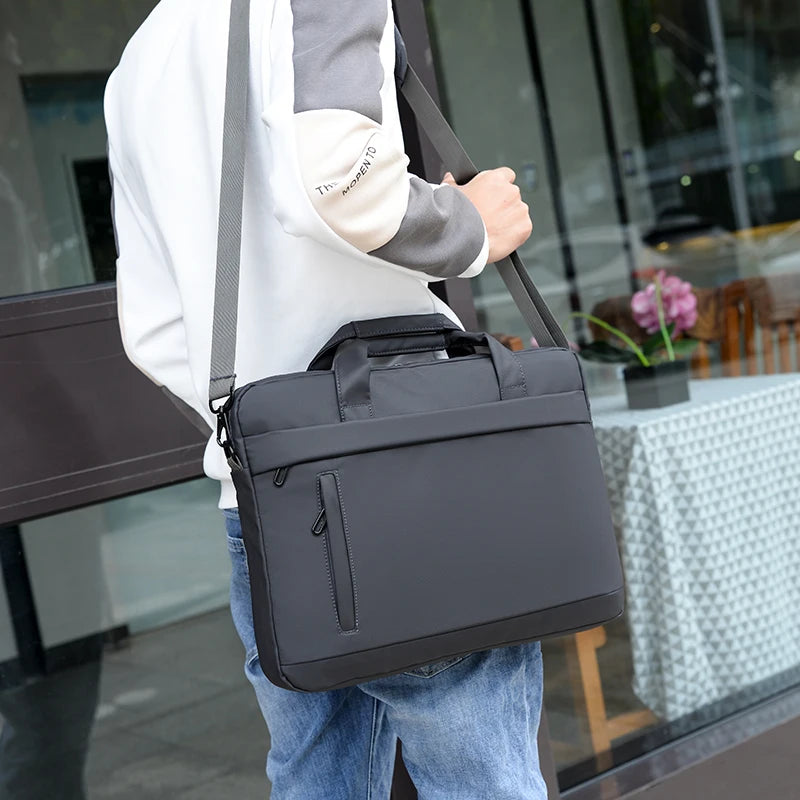 JMT-790794 Elegant Laptop Messenger Bag for Business and Office Use - Stylish and Functional Shoulder Bag