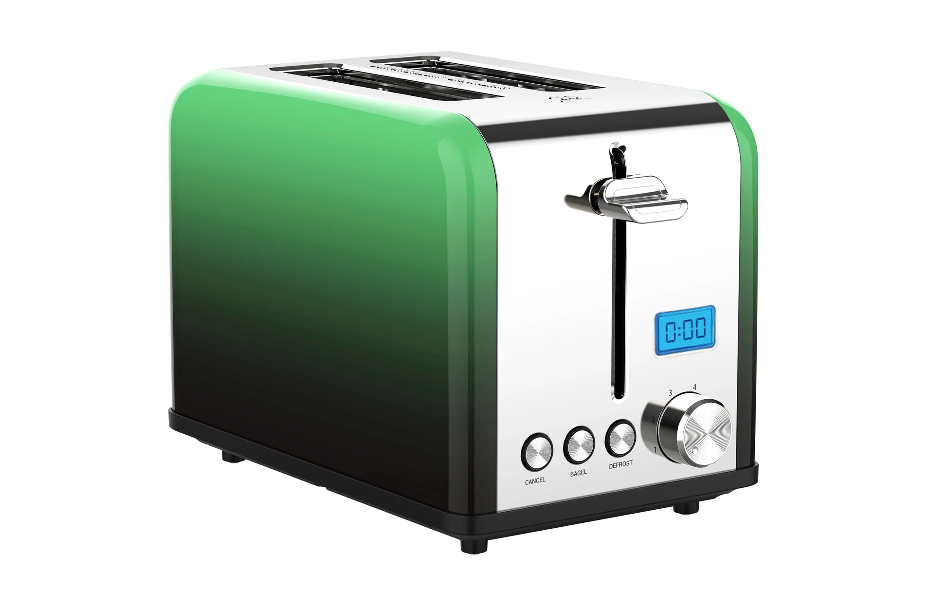 JMT-790922 2-Slice Stainless Steel Digital Toaster with LCD Display