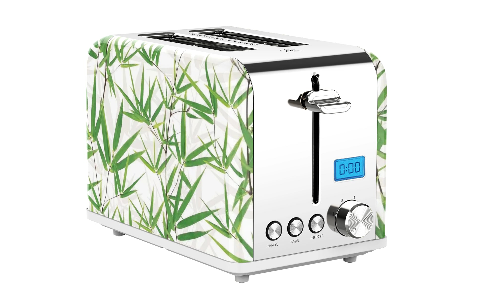 JMT-790922 2-Slice Stainless Steel Digital Toaster with LCD Display