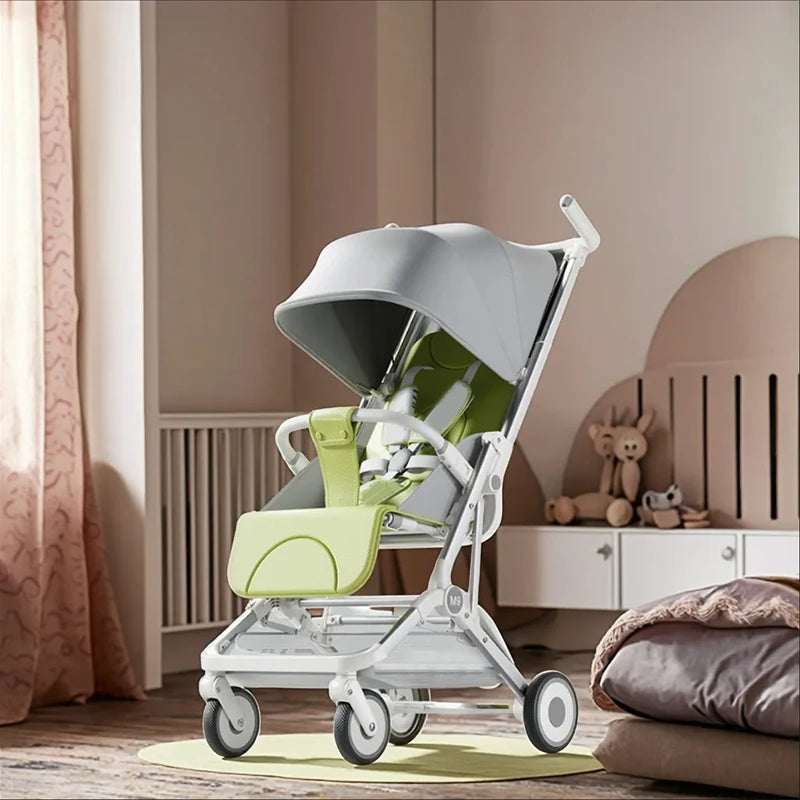 JMT-790986 Lightweight Foldable Aluminium Travel System Baby Pram and Stroller for Newborns