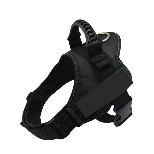 JMT-791306 Durable Reflective Nylon Pet Chest Harness with Adjustable Shoulder Strap and All-Weather Function
