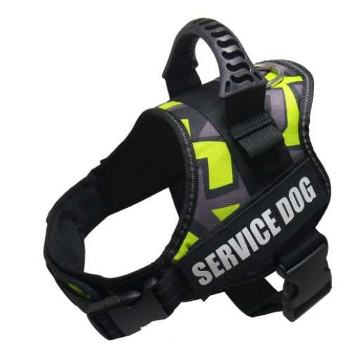 JMT-791306 Durable Reflective Nylon Pet Chest Harness with Adjustable Shoulder Strap and All-Weather Function