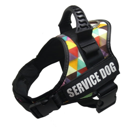 JMT-791306 Durable Reflective Nylon Pet Chest Harness with Adjustable Shoulder Strap and All-Weather Function